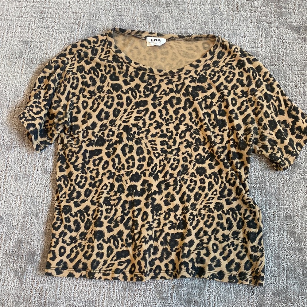 LNA Casual Fit Print Tee